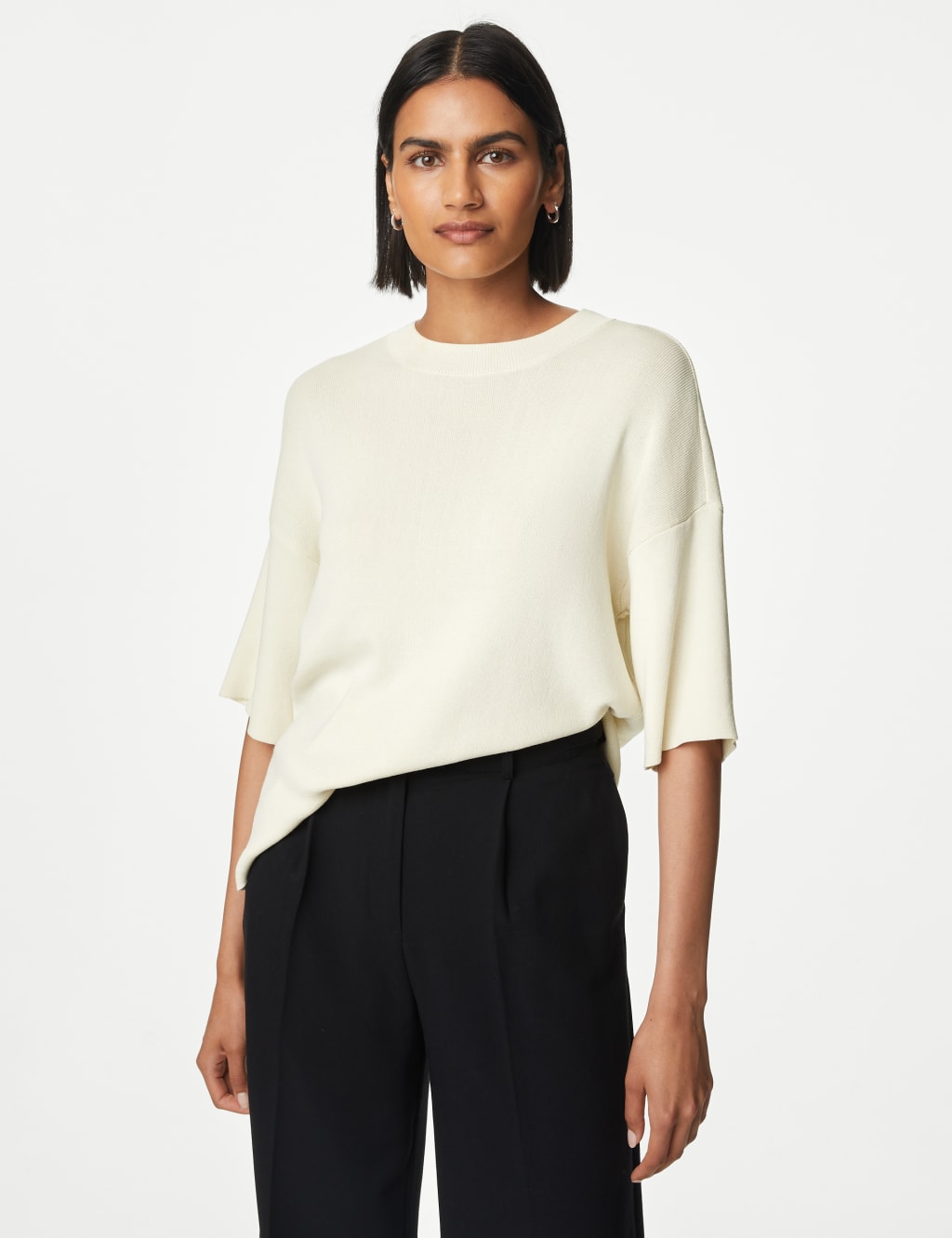 Crew Neck Knitted Top 3 of 6