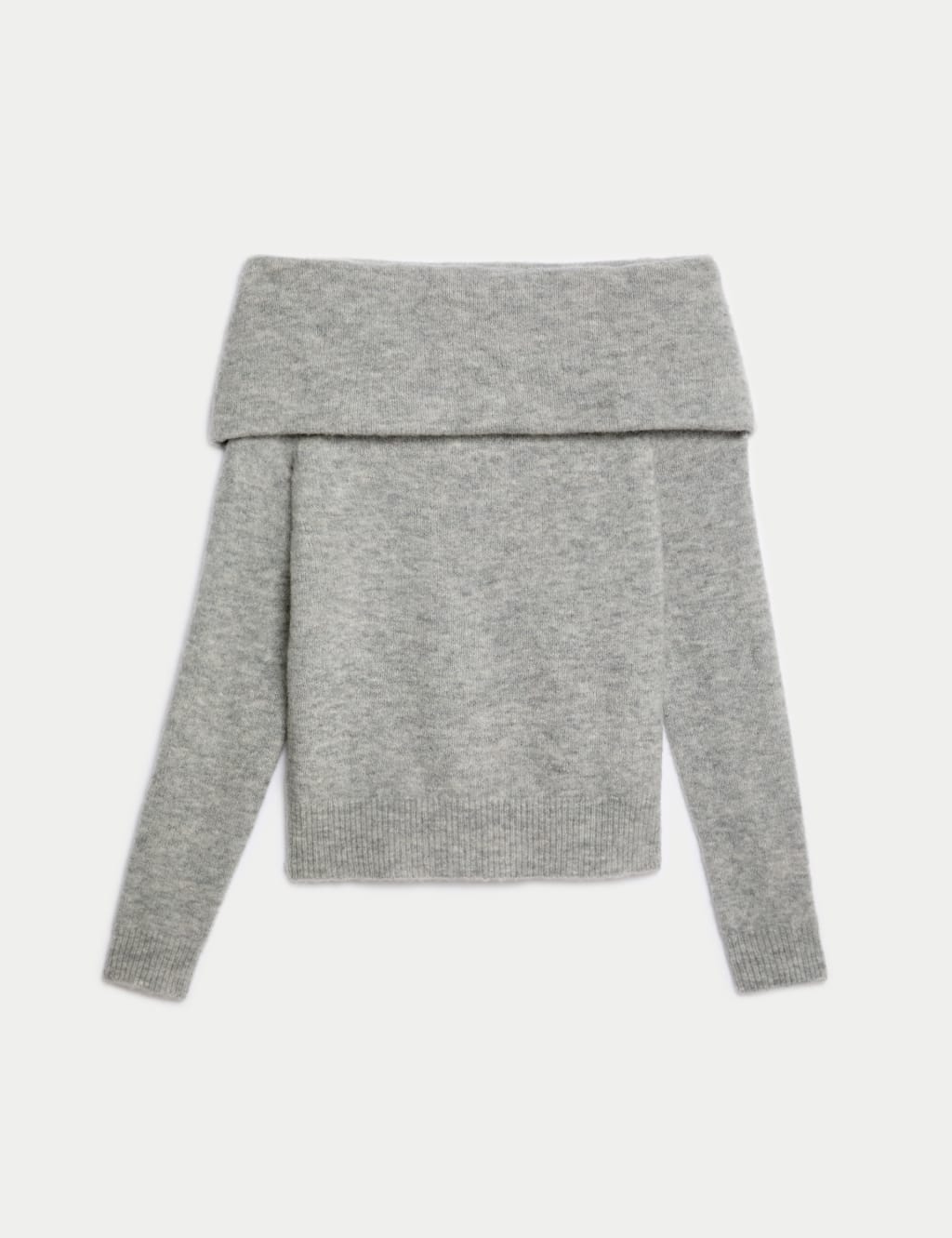 Merino Wool Rich Relaxed Jumper with Mohair M S Collection M S