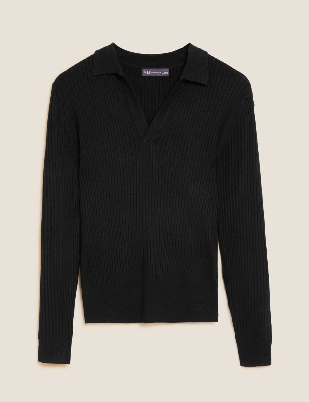 M and s black jumper shop