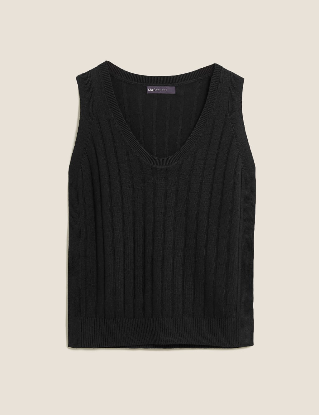 Linen Knitted Vest 2 of 5