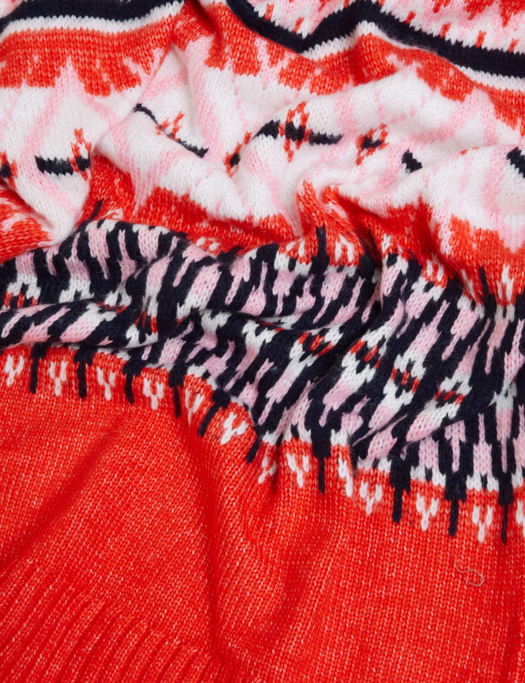 Fair Isle Crew Neck Relaxed Jumper 6 of 6