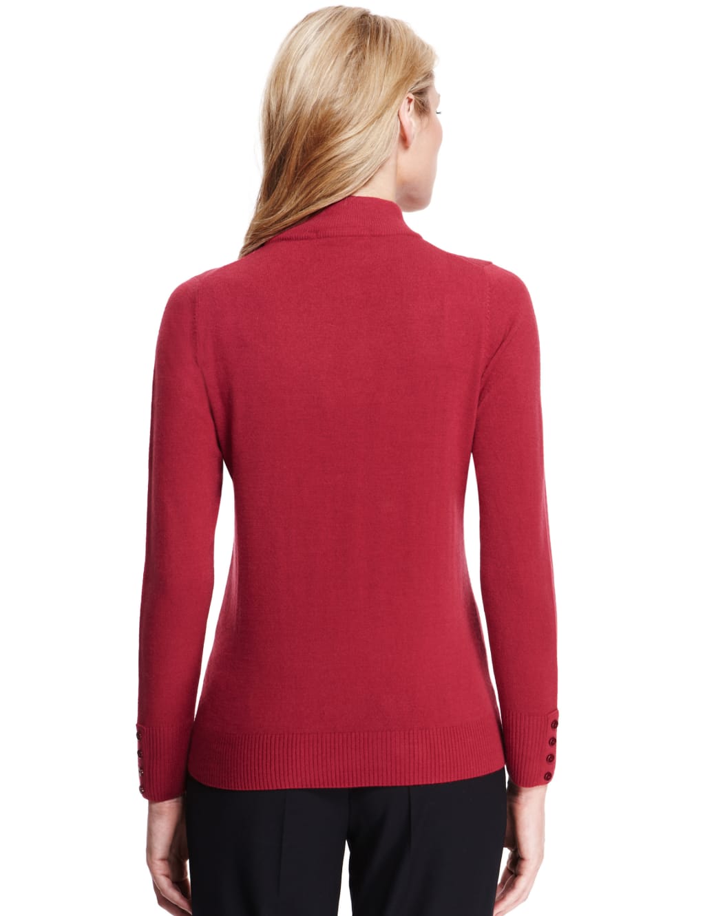 Cashmilon™ Polo Neck Jumper 5 of 7