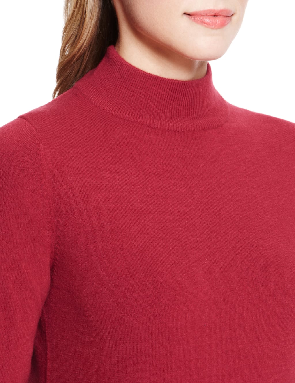 Cashmilon™ Polo Neck Jumper 6 of 7
