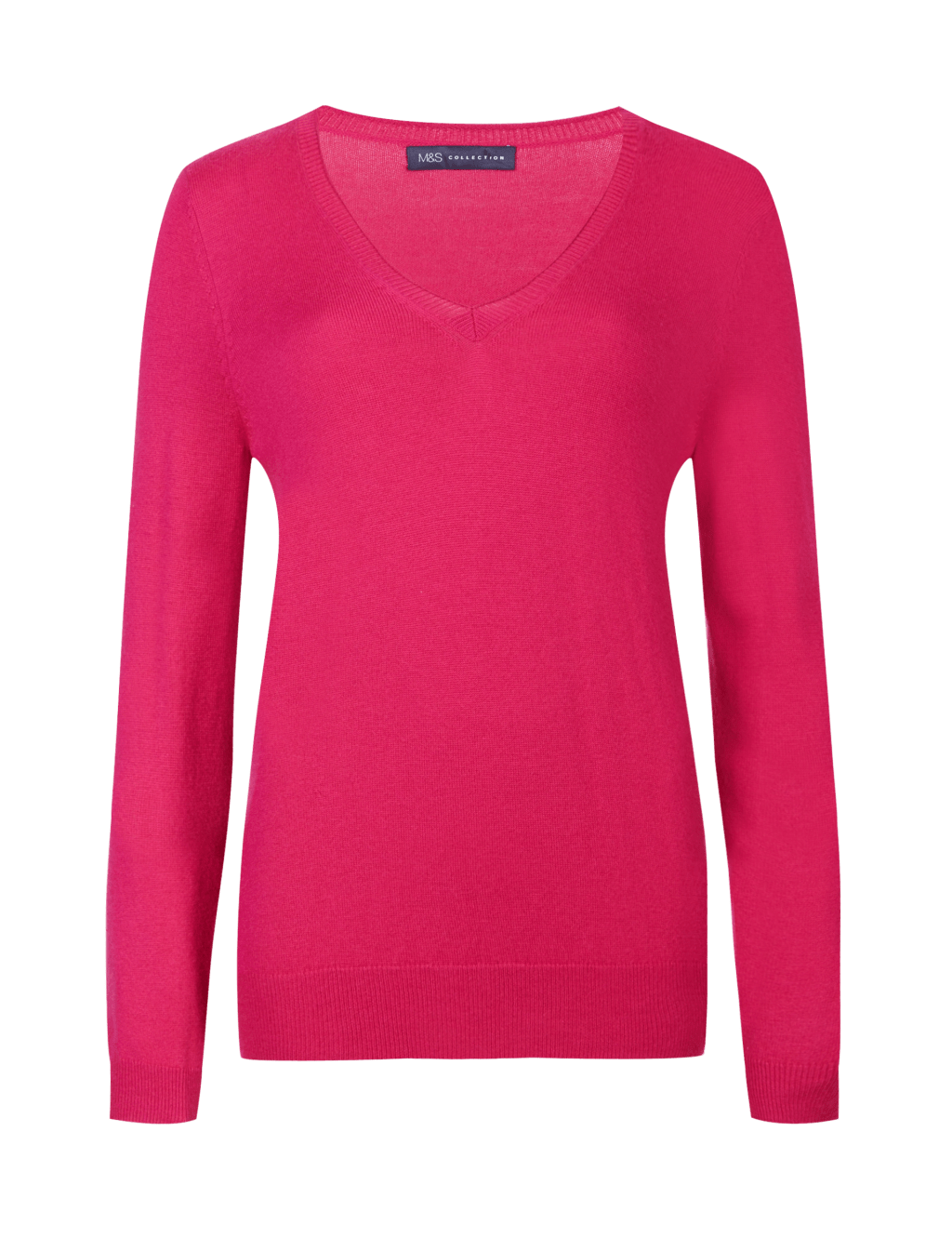 Cashmilon V Neck Jumper M S Collection M S