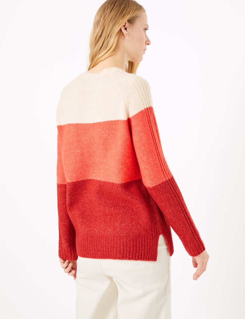 Colour Block Relaxed Fit Jumper 4 of 4