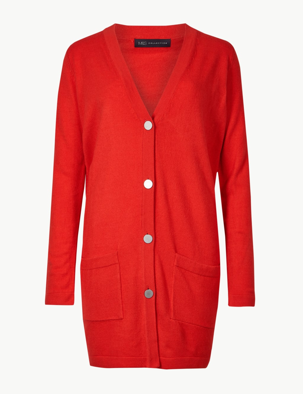 M and s red cardigan cheap