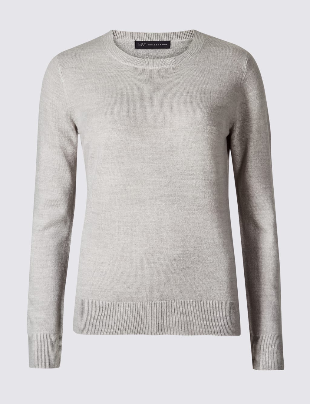 Cashmilon Round Neck Jumper M S Collection M S