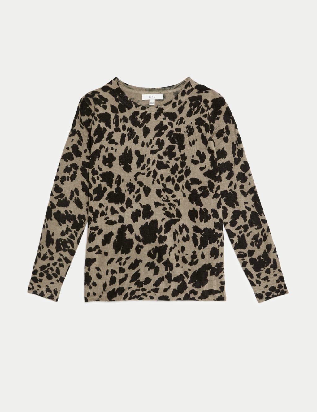 Supersoft Animal Print Crew Neck Jumper 2 of 7