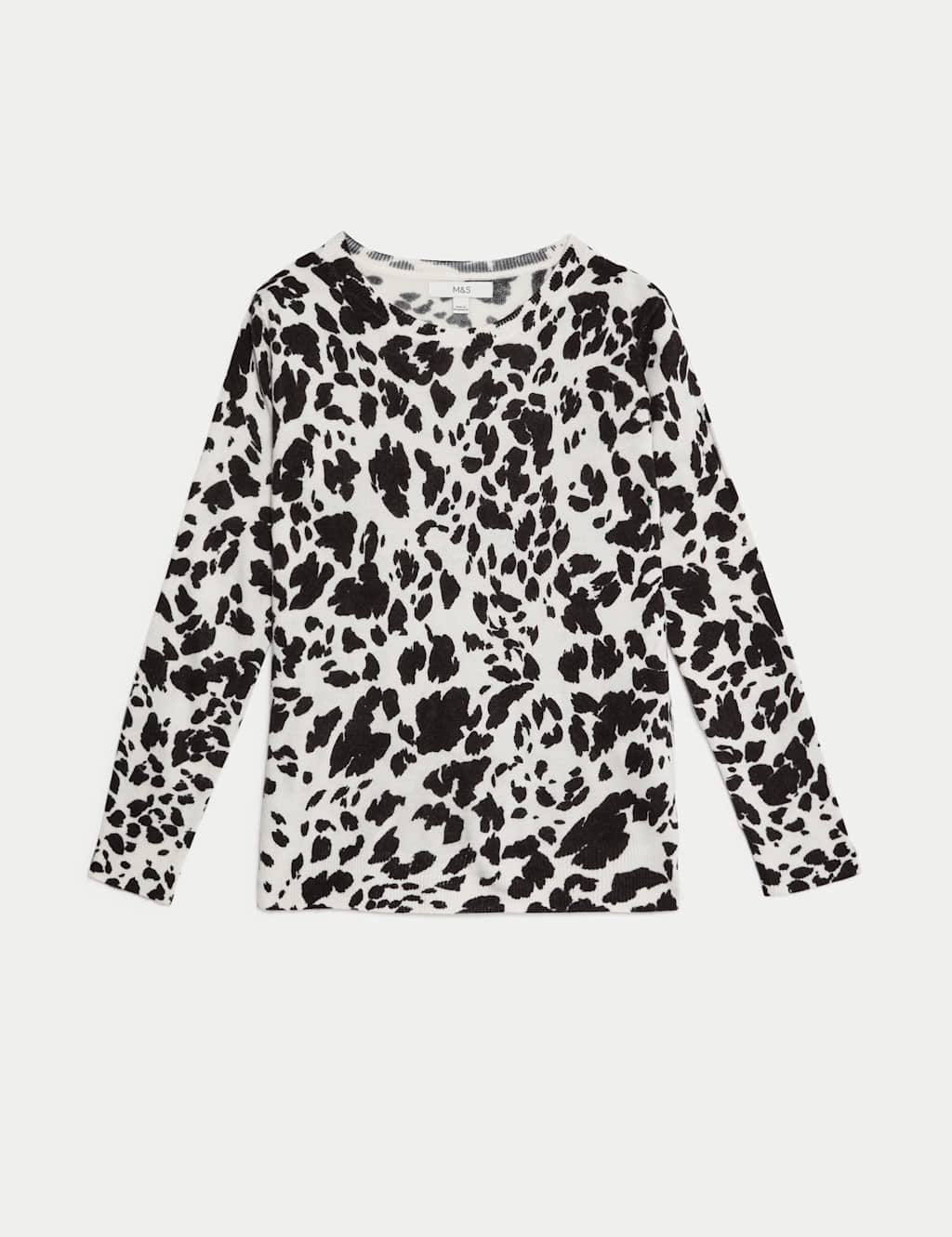 Supersoft Animal Print Crew Neck Jumper 2 of 6
