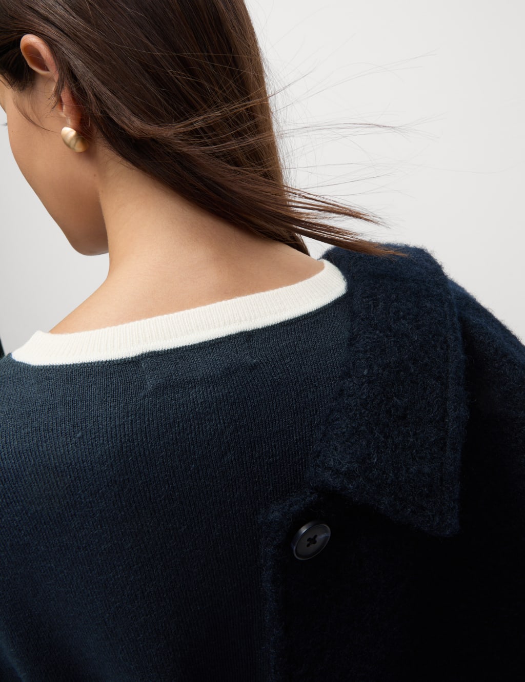 Supersoft Tipped Detail Relaxed Jumper 3 of 6