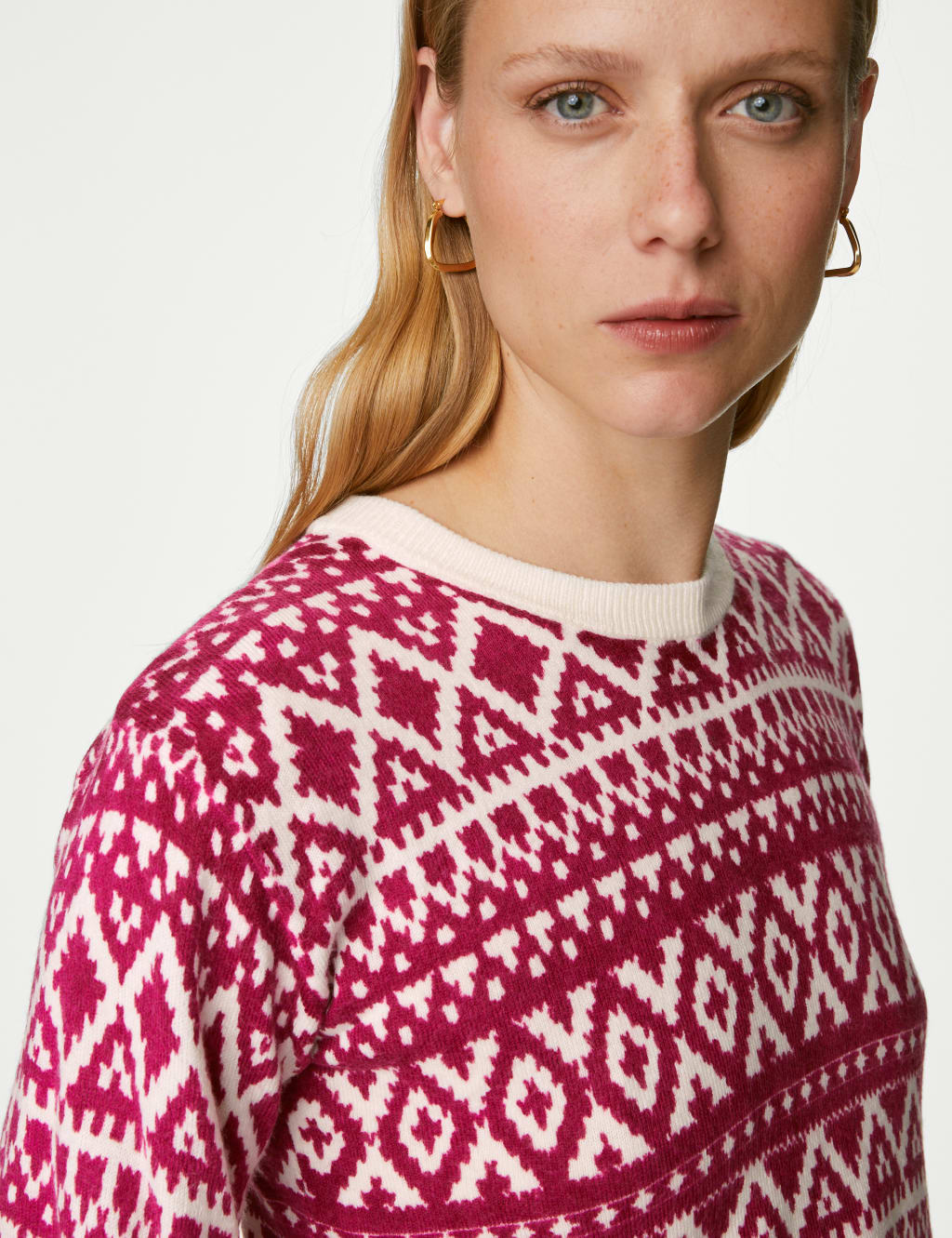 Supersoft Fair Isle Crew Neck Jumper 4 of 6