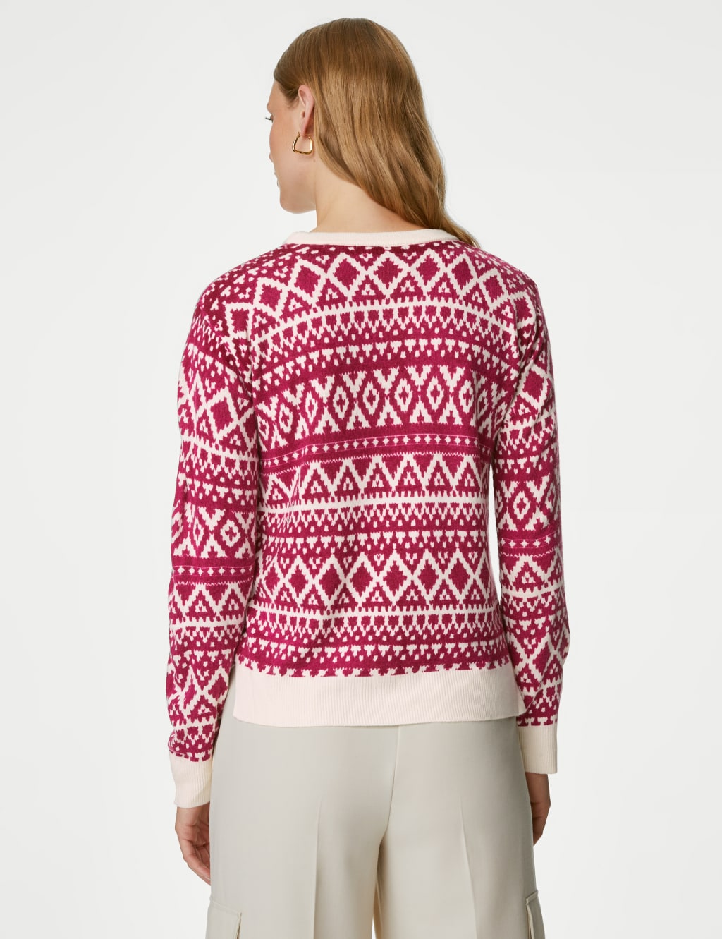 Supersoft Fair Isle Crew Neck Jumper 5 of 6