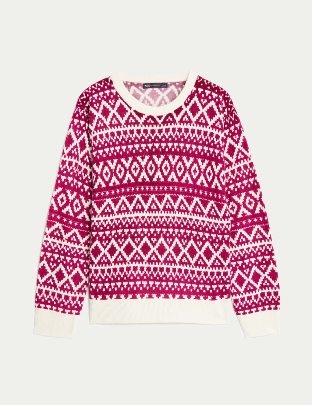 Supersoft Fair Isle Crew Neck Jumper 2 of 6