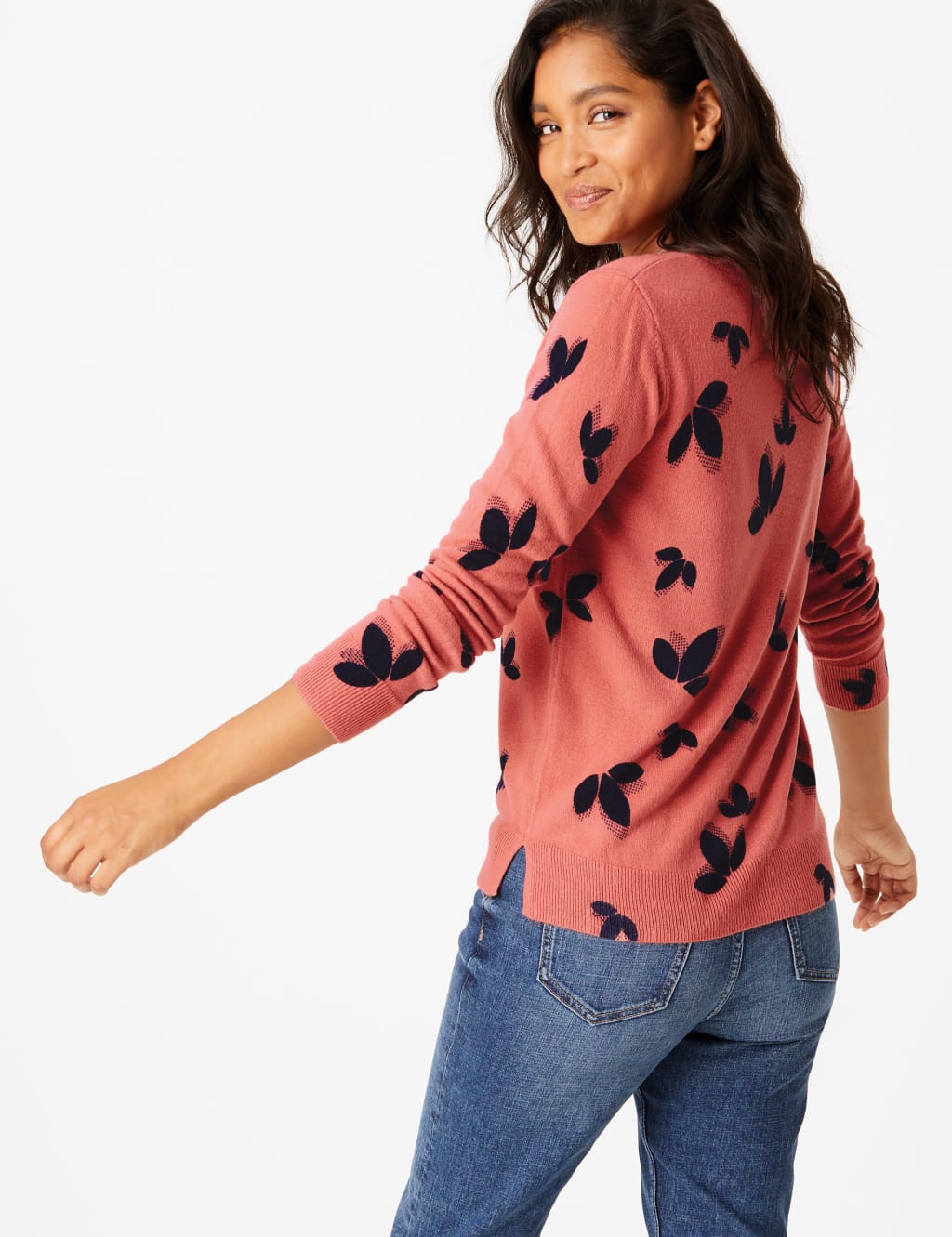 Supersoft Leaf Crew Neck Jumper 4 of 4