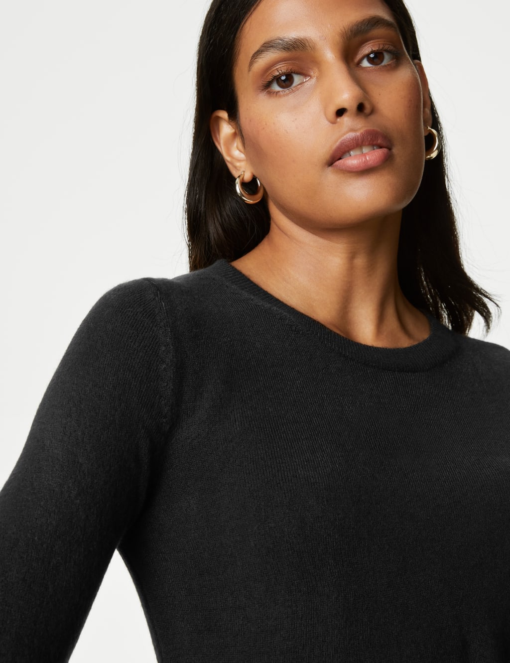Marks and spencer ladies black jumpers online
