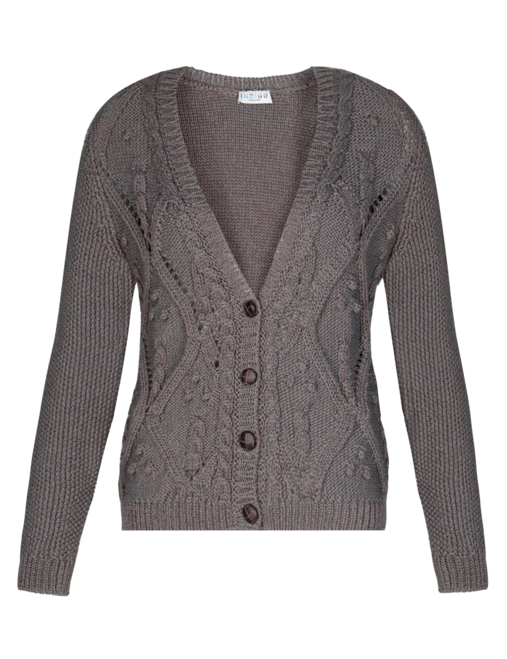 Bobble Diamond Boxy Cardigan 4 of 6
