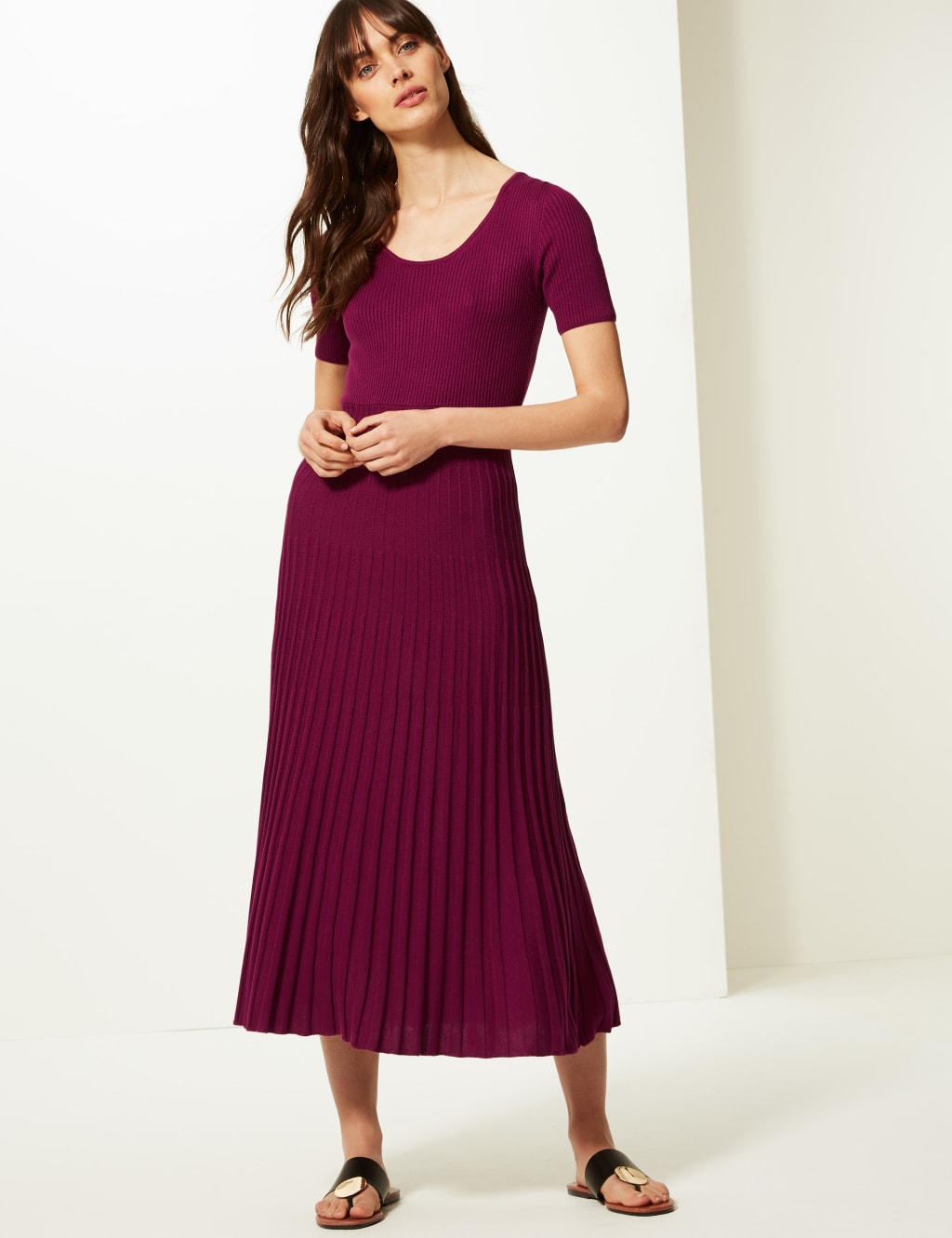 M and s knitted dress 2025