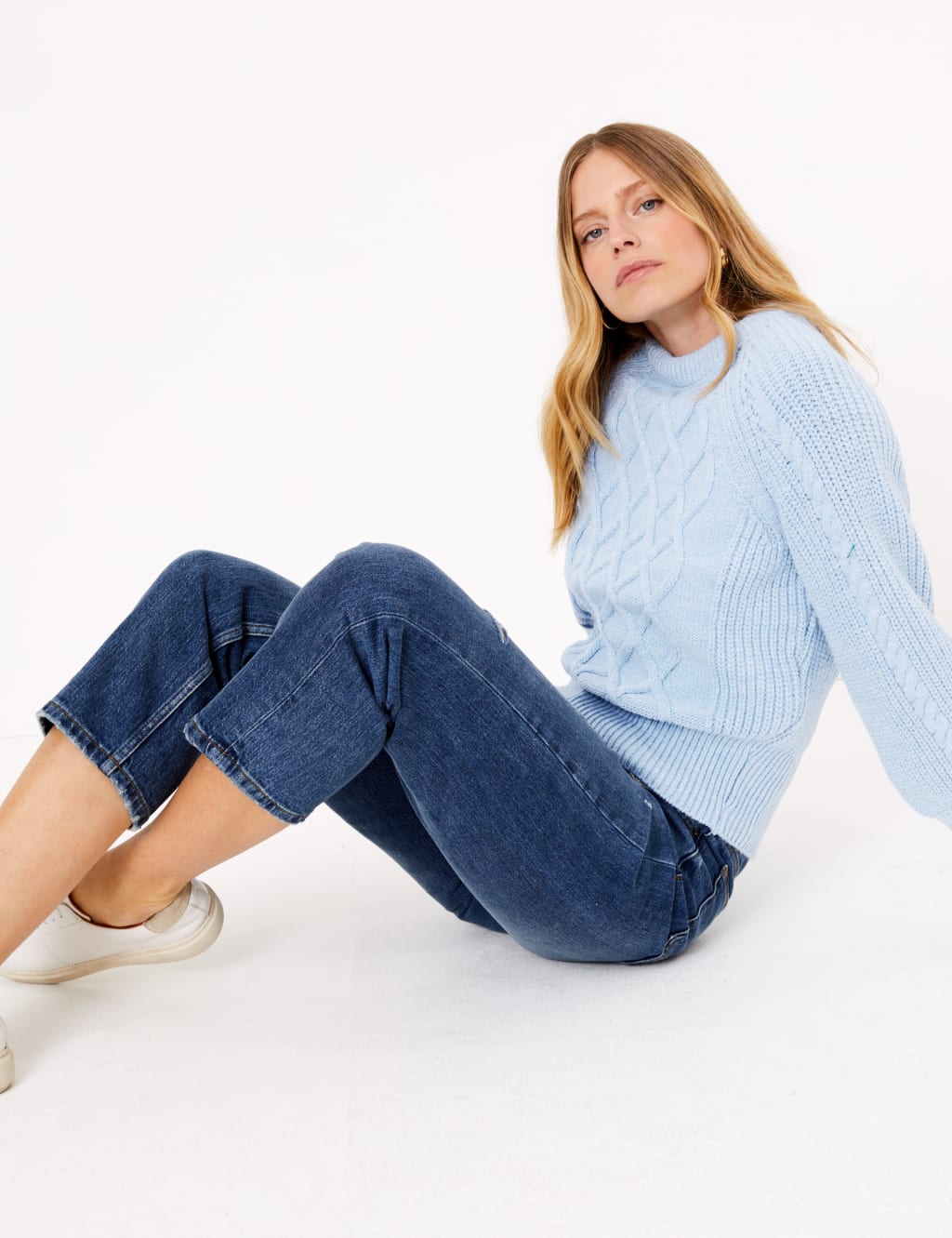 Argyle Cable Knit Jumper 3 of 4