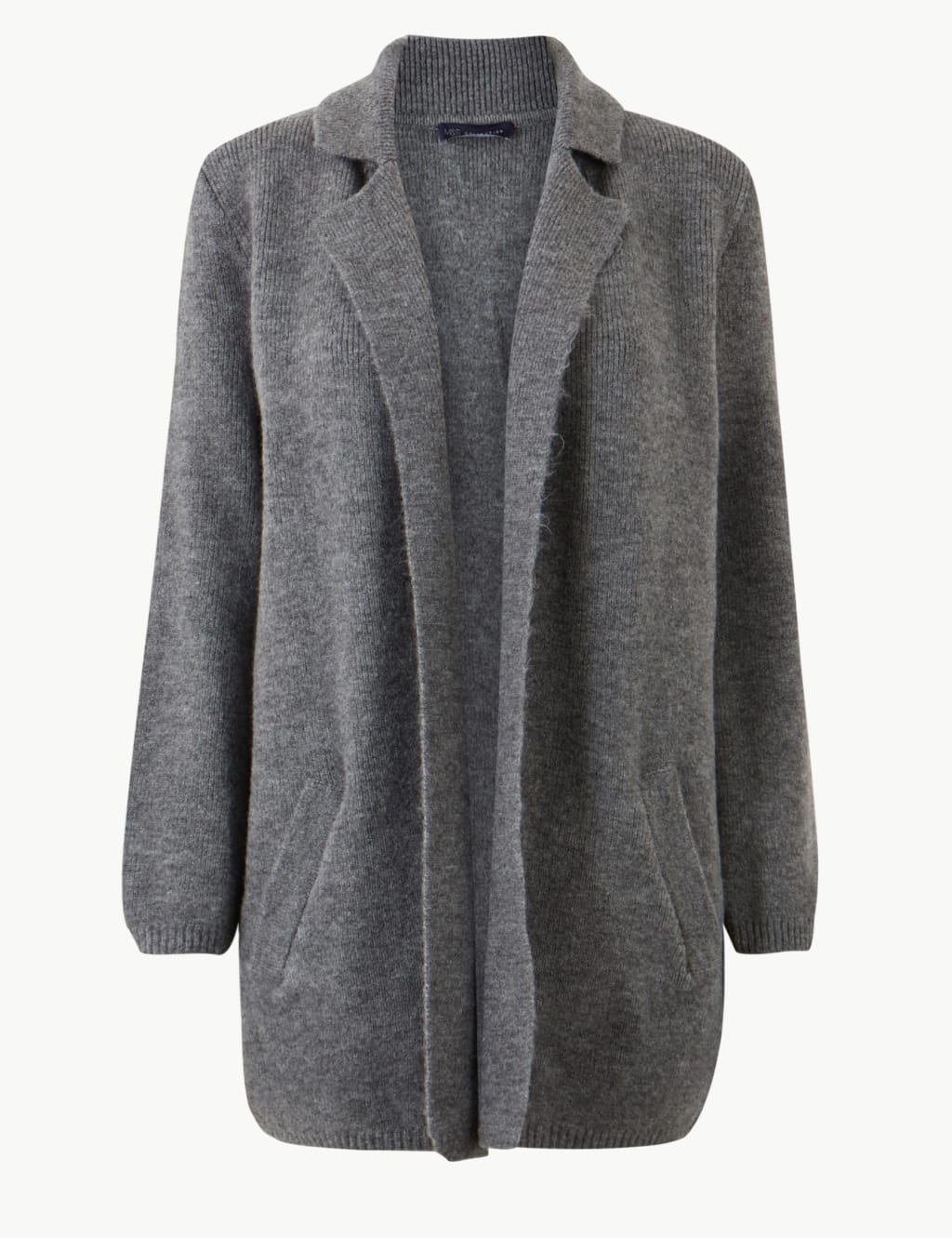 Textured Open Front Coatigan M S Collection M S
