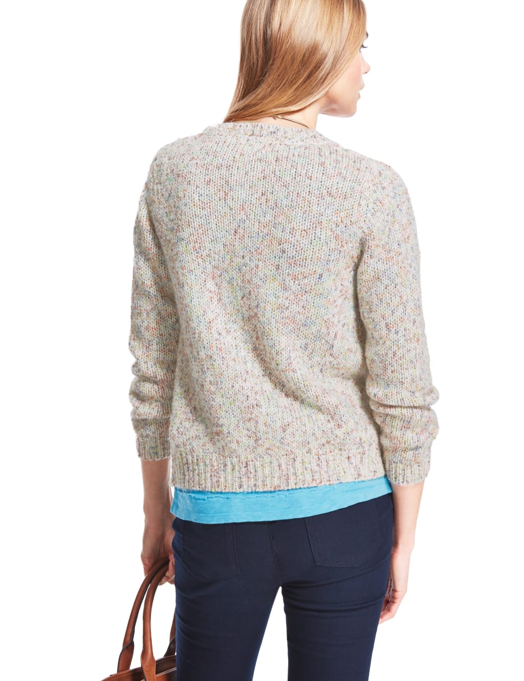 Cable Knit Cardigan with Wool 4 of 4