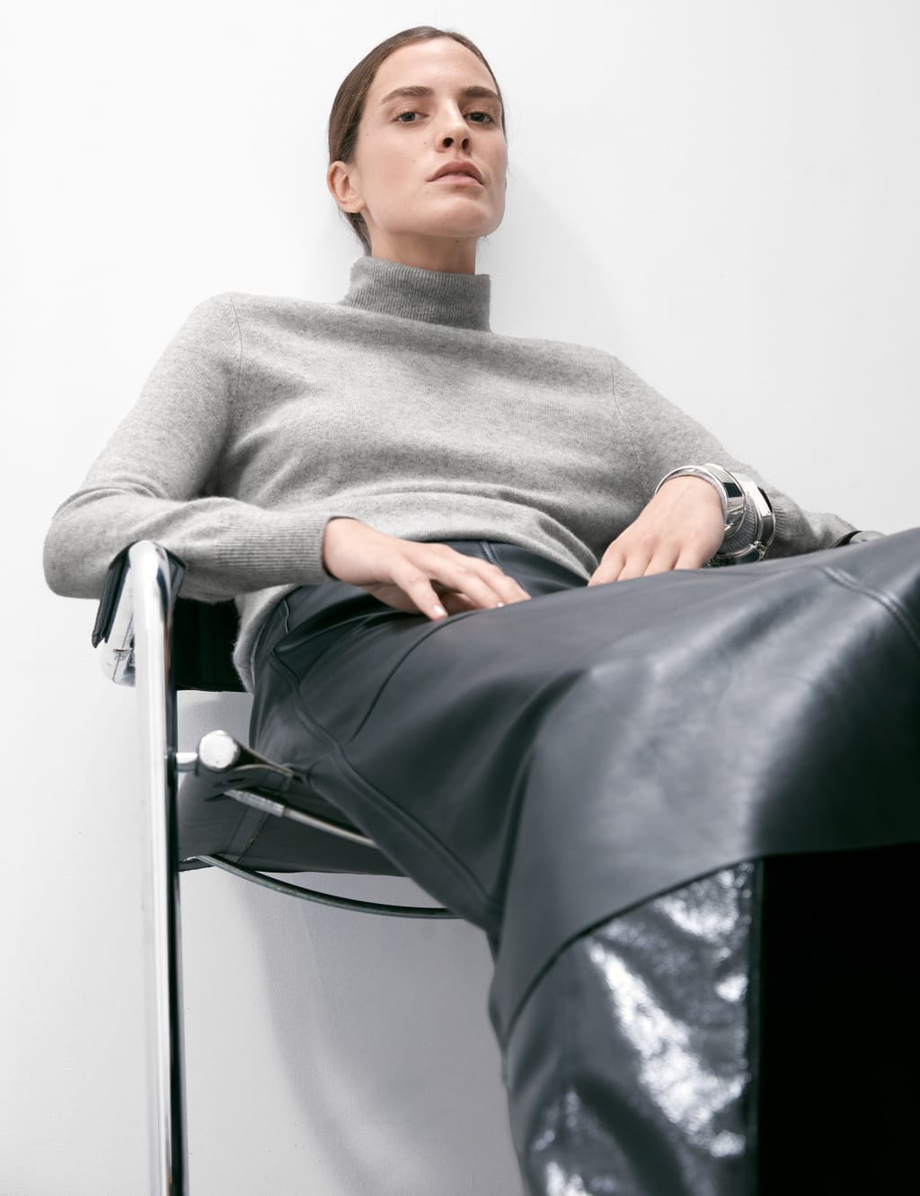 Cashmere polo neck marks and spencer discount