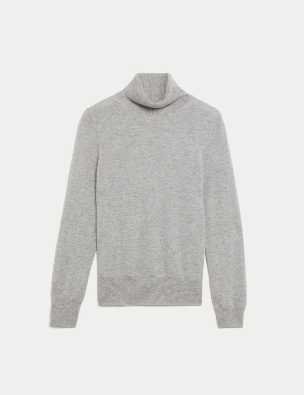 Pure Cashmere Roll Neck Jumper