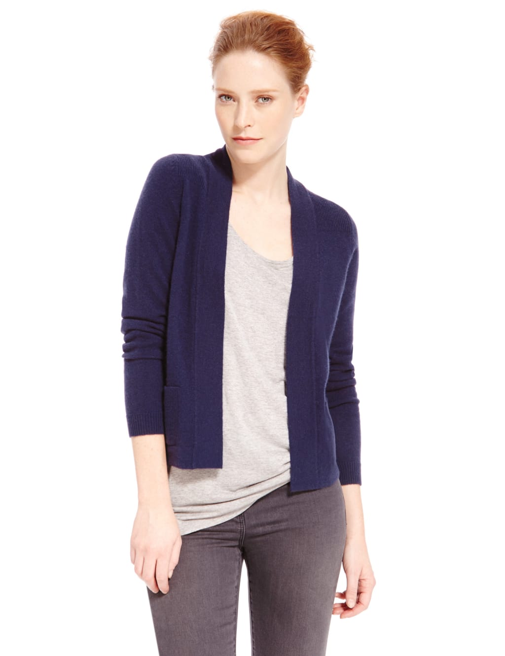 M&s cashmere cardigan hotsell