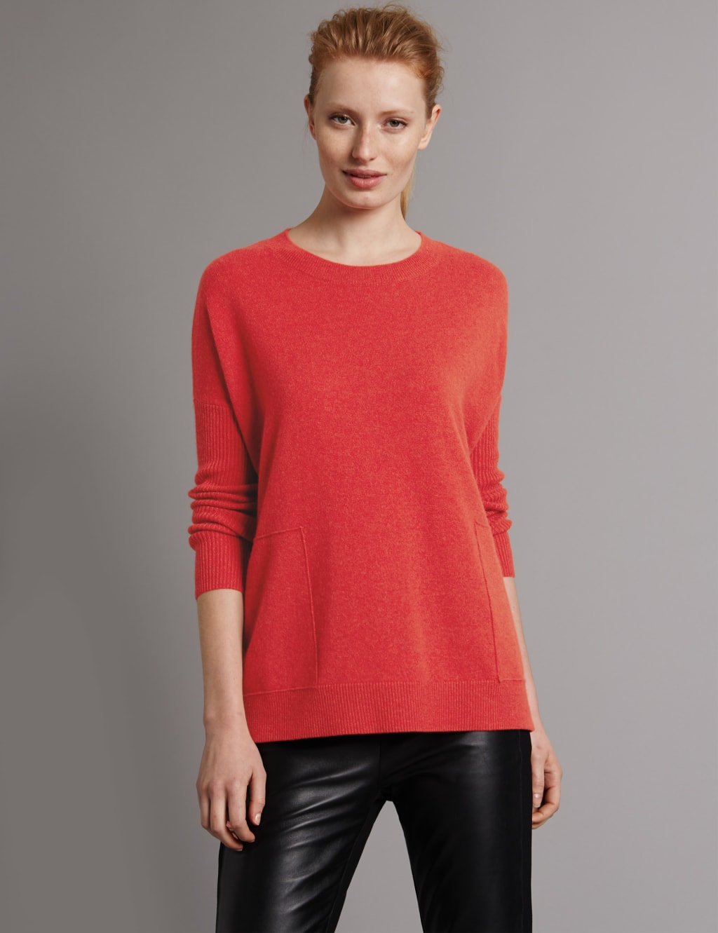Pure Cashmere 2 Pocket Jumper 1 of 4