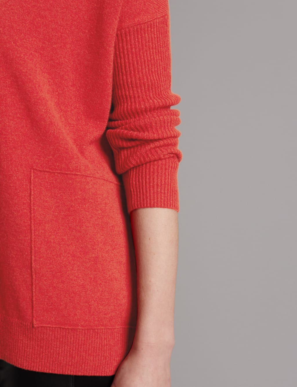 Pure Cashmere 2 Pocket Jumper 4 of 4