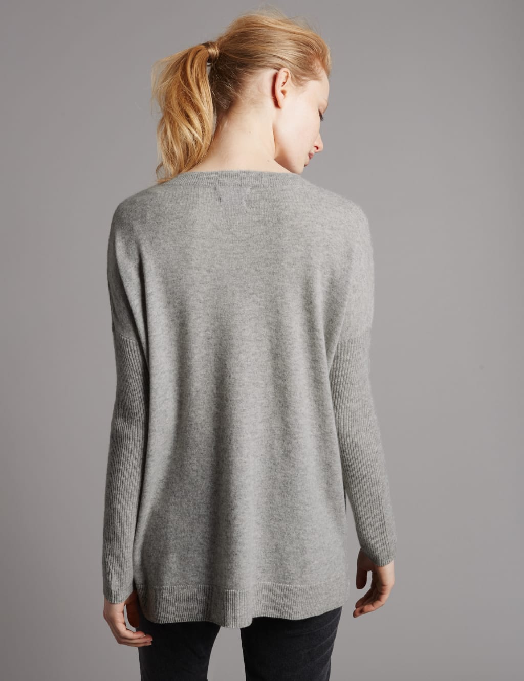 Pure Cashmere Crew Neck Jumper 3 of 4