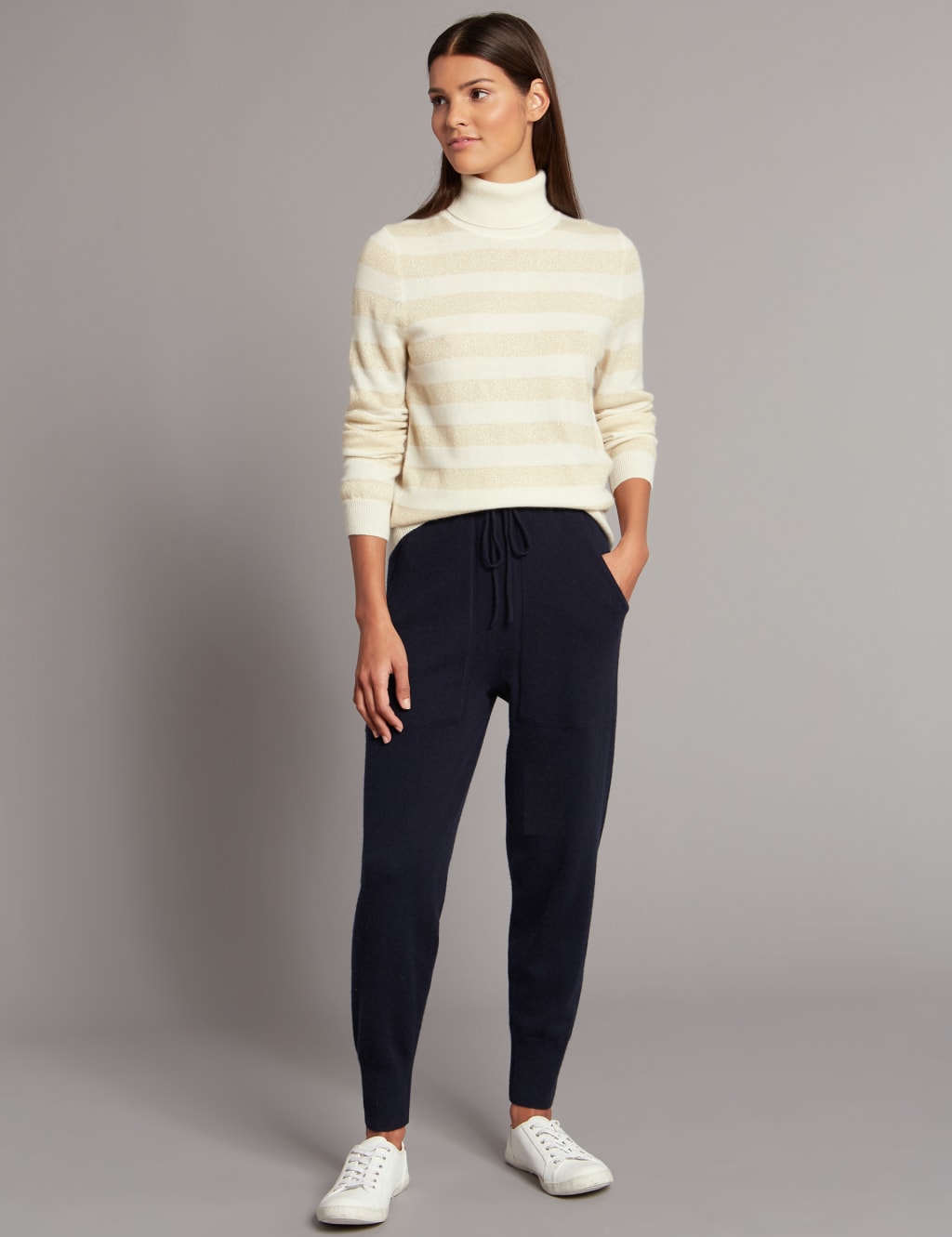 Marks and spencer cashmere joggers discount