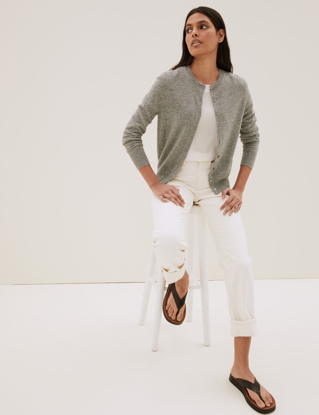 M&s autograph cashmere cardigan top