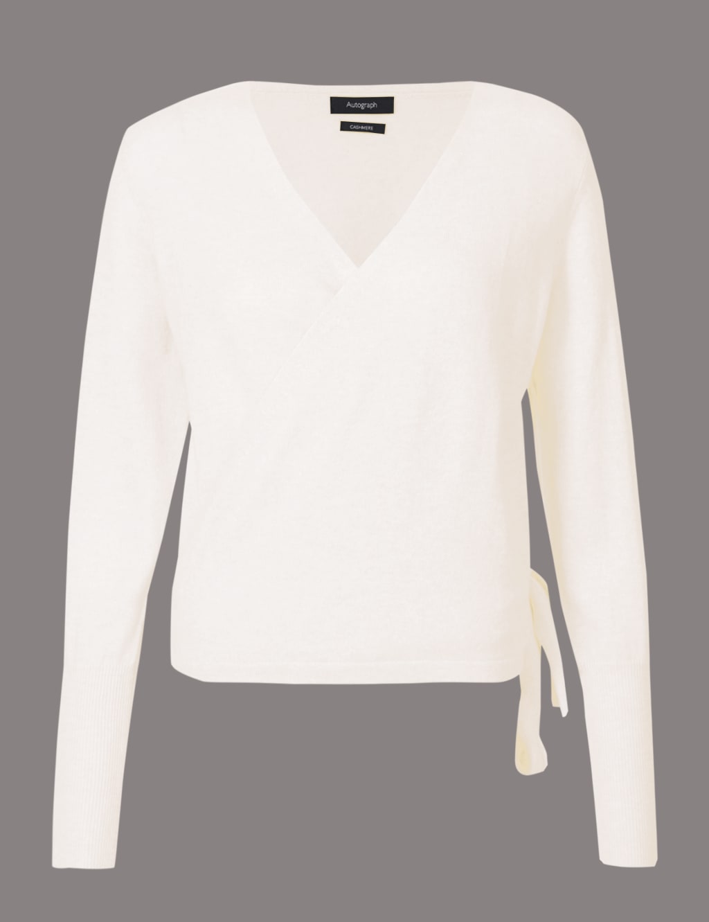 Pure Cashmere Ballet Wrap Cardigan Autograph M S