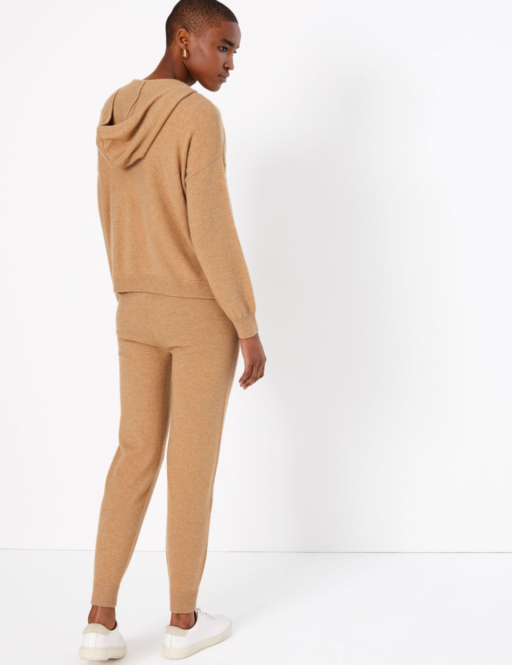 Pure Cashmere Cropped Hoodie Autograph M S