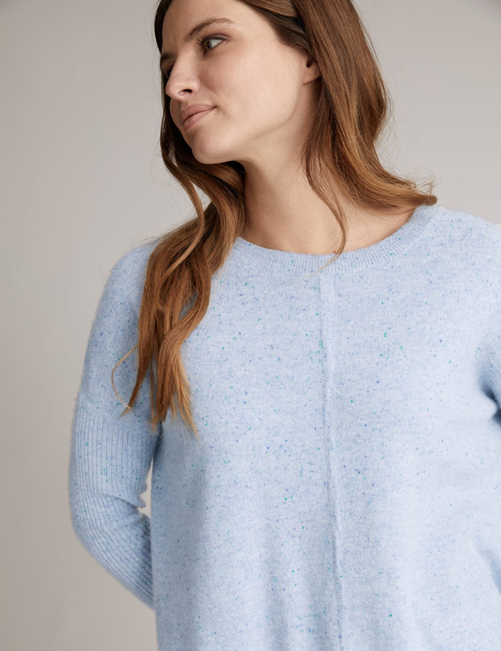 Pure Cashmere Ribbed Jumper 3 of 5