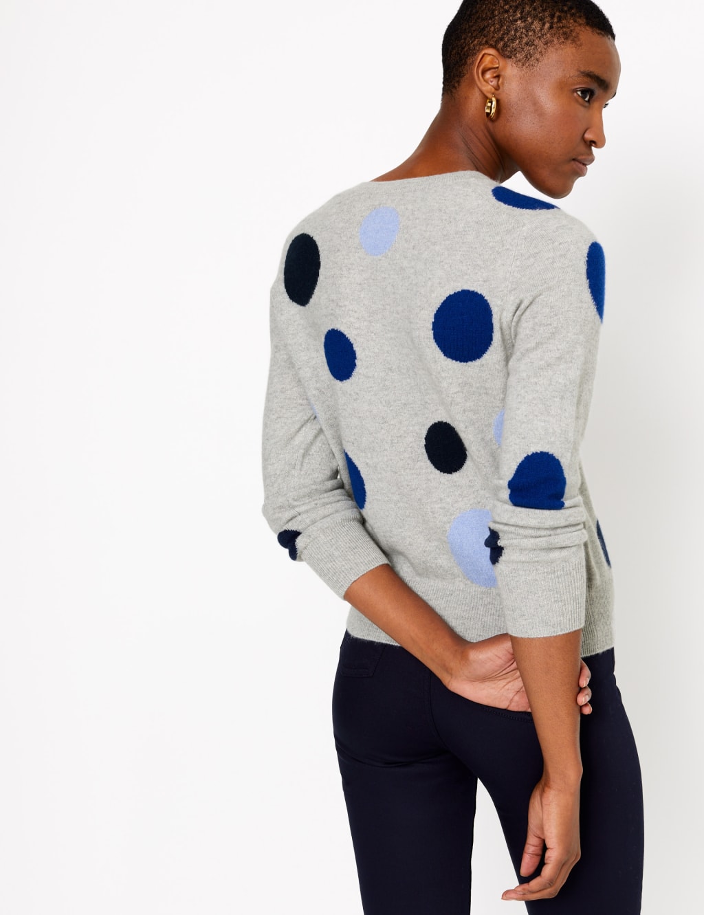 Polka dot cardigan hotsell