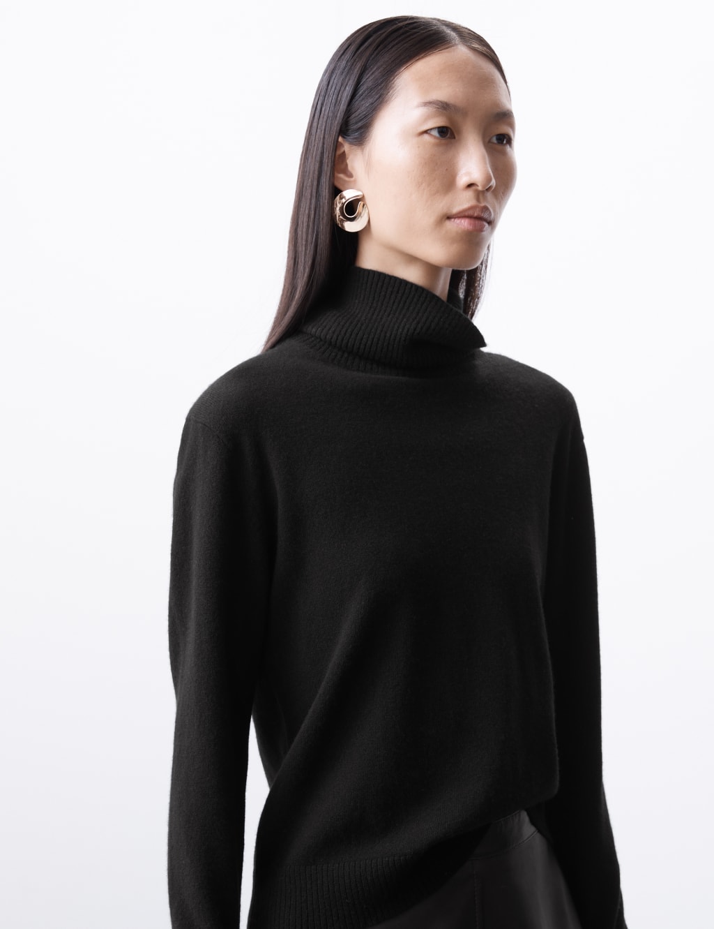 Pure Cashmere Roll Neck Jumper 7 of 8