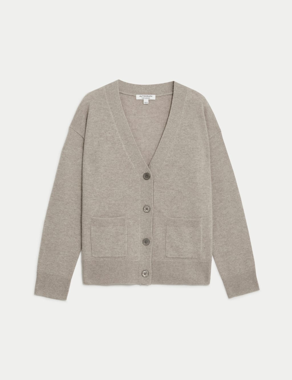 Pure Cashmere V-Neck Button Front Cardigan 2 of 7