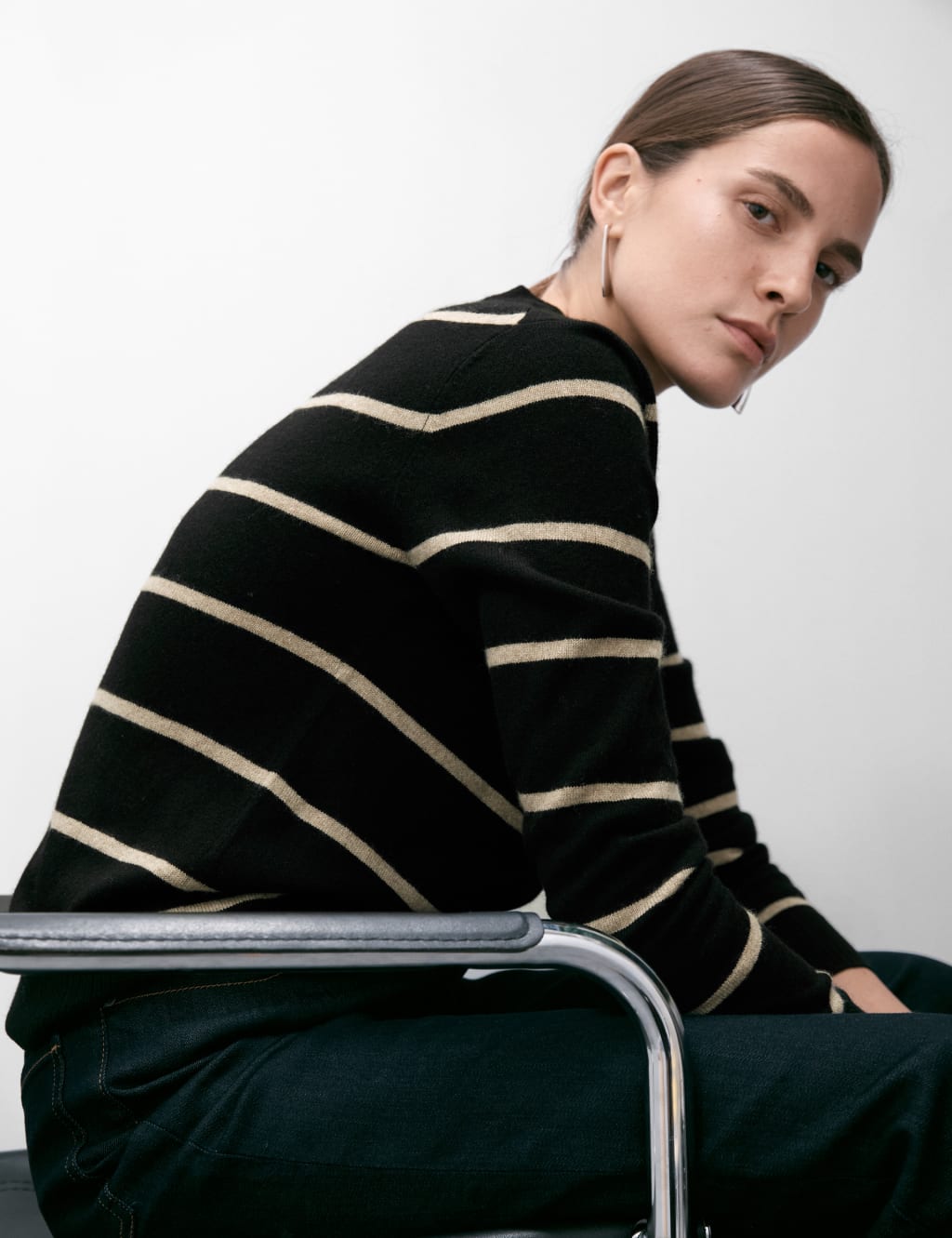 Cashmere jumper m and s on sale