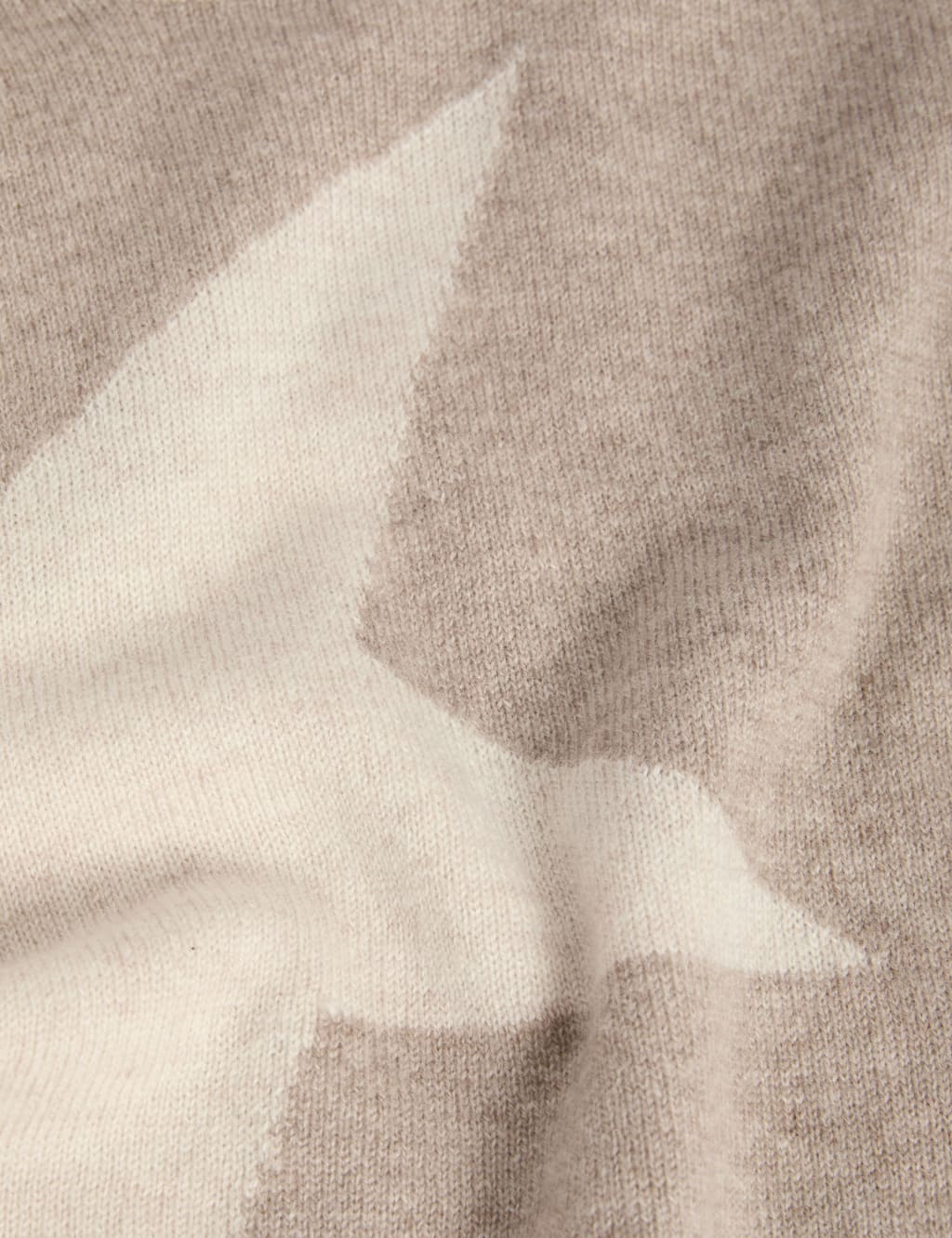 Pure Cashmere Star Crew Neck Jumper