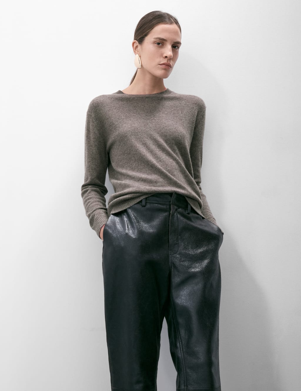 Pure Cashmere Crew Neck Jumper 5 of 7