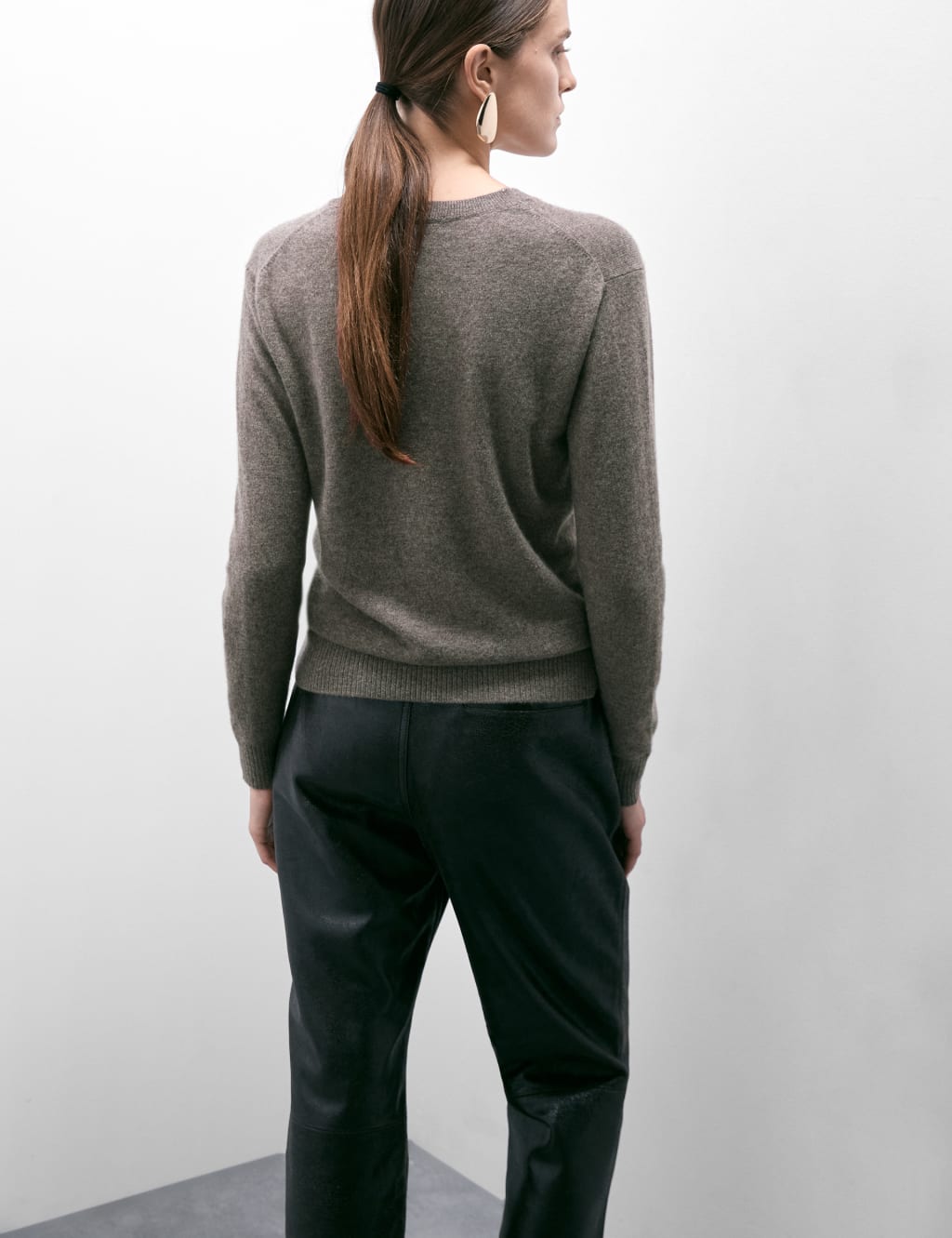 Pure Cashmere Crew Neck Jumper 6 of 7