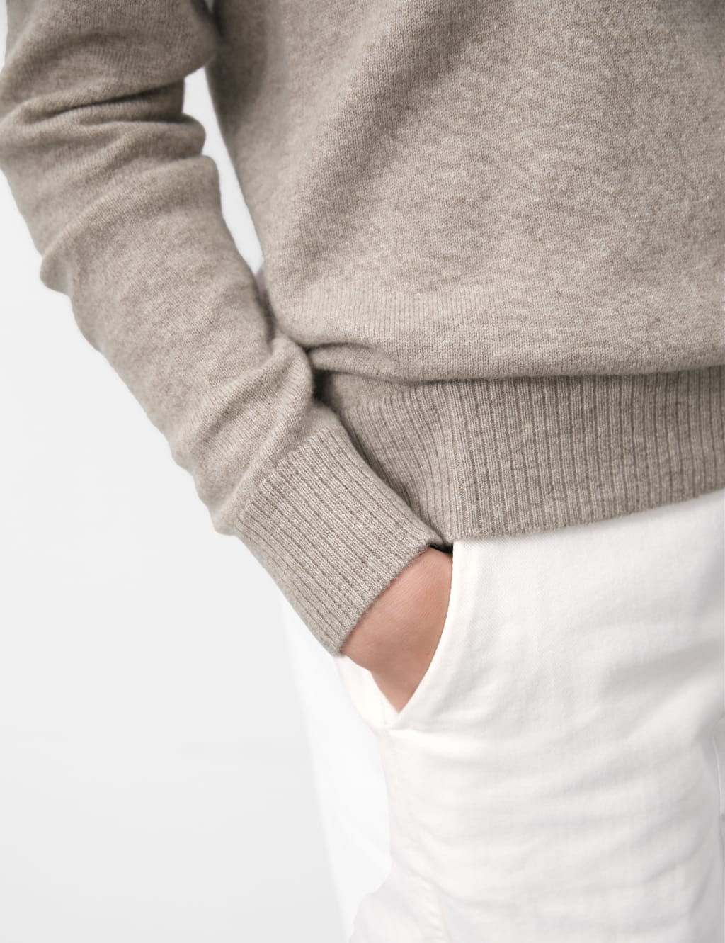 Pure Cashmere Crew Neck Jumper 4 of 7