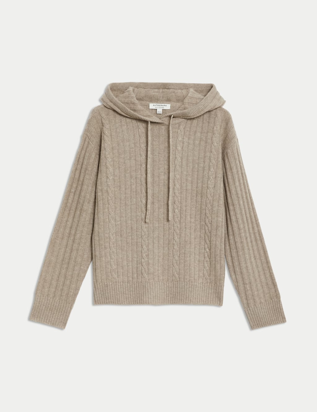 Merino Wool With Cashmere Hoodie