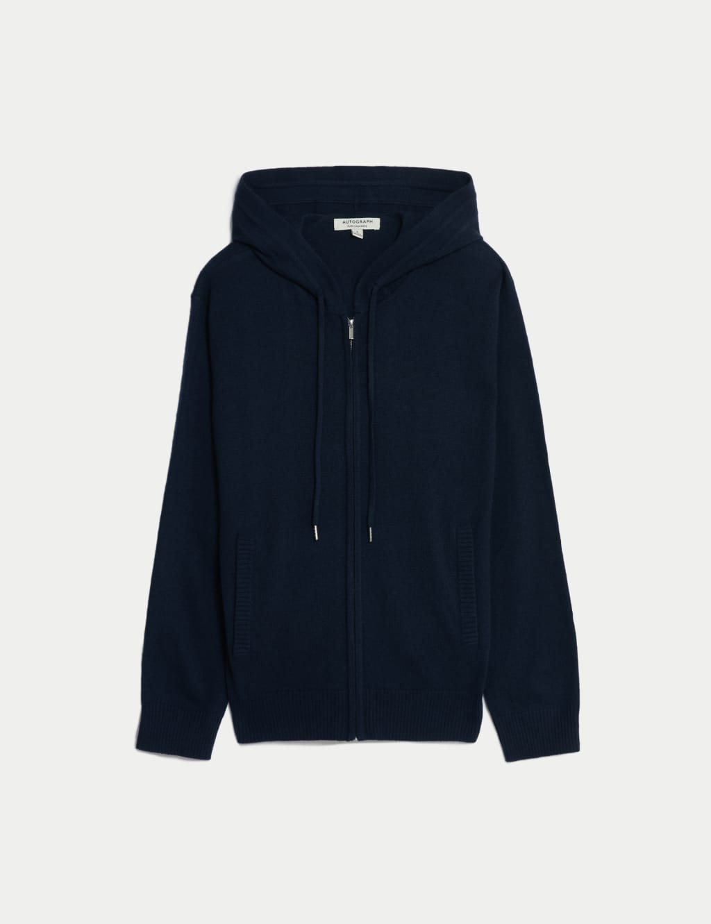 Pure Cashmere Zip Up Hoodie 2 of 7