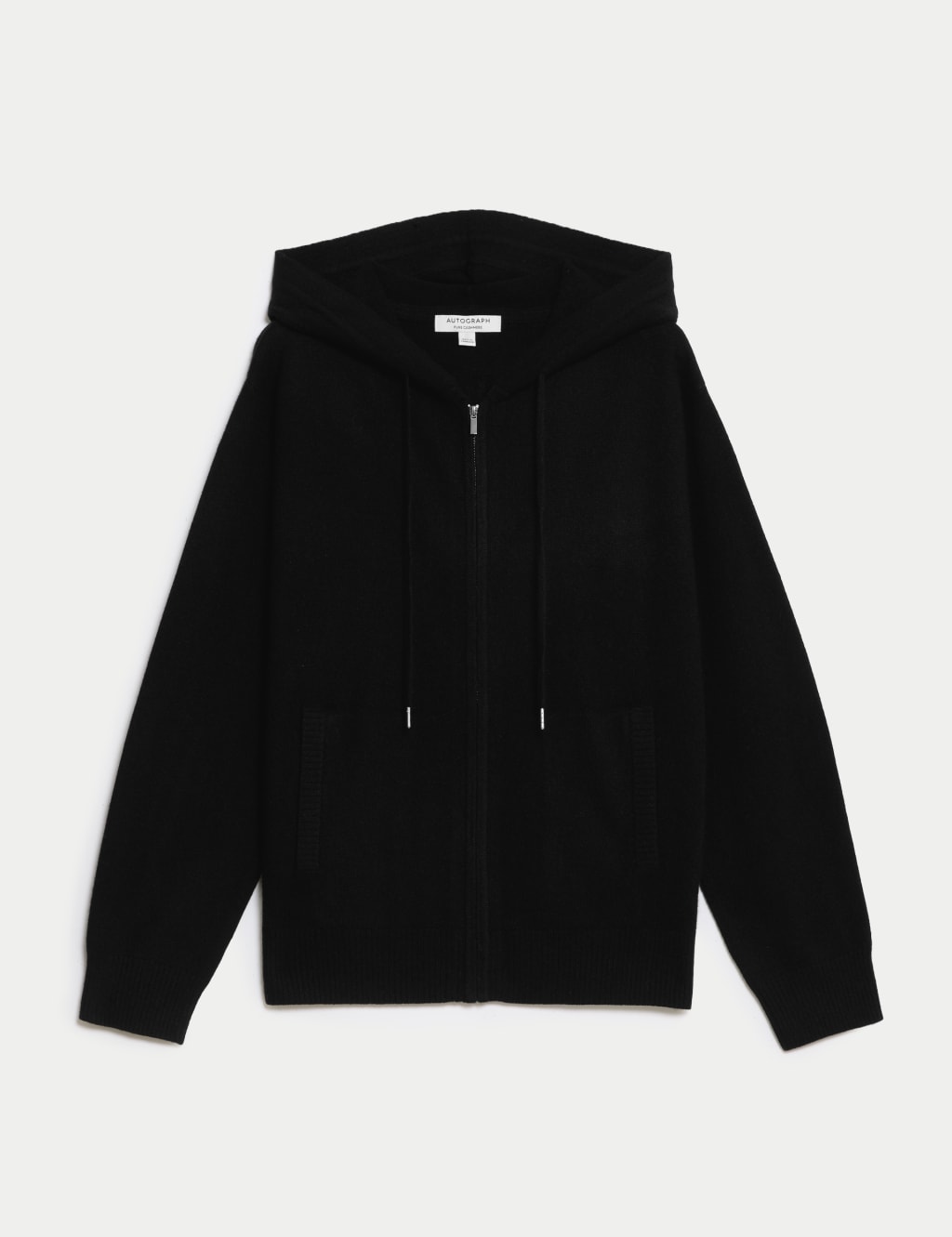 Pure Cashmere Zip Up Hoodie 2 of 6