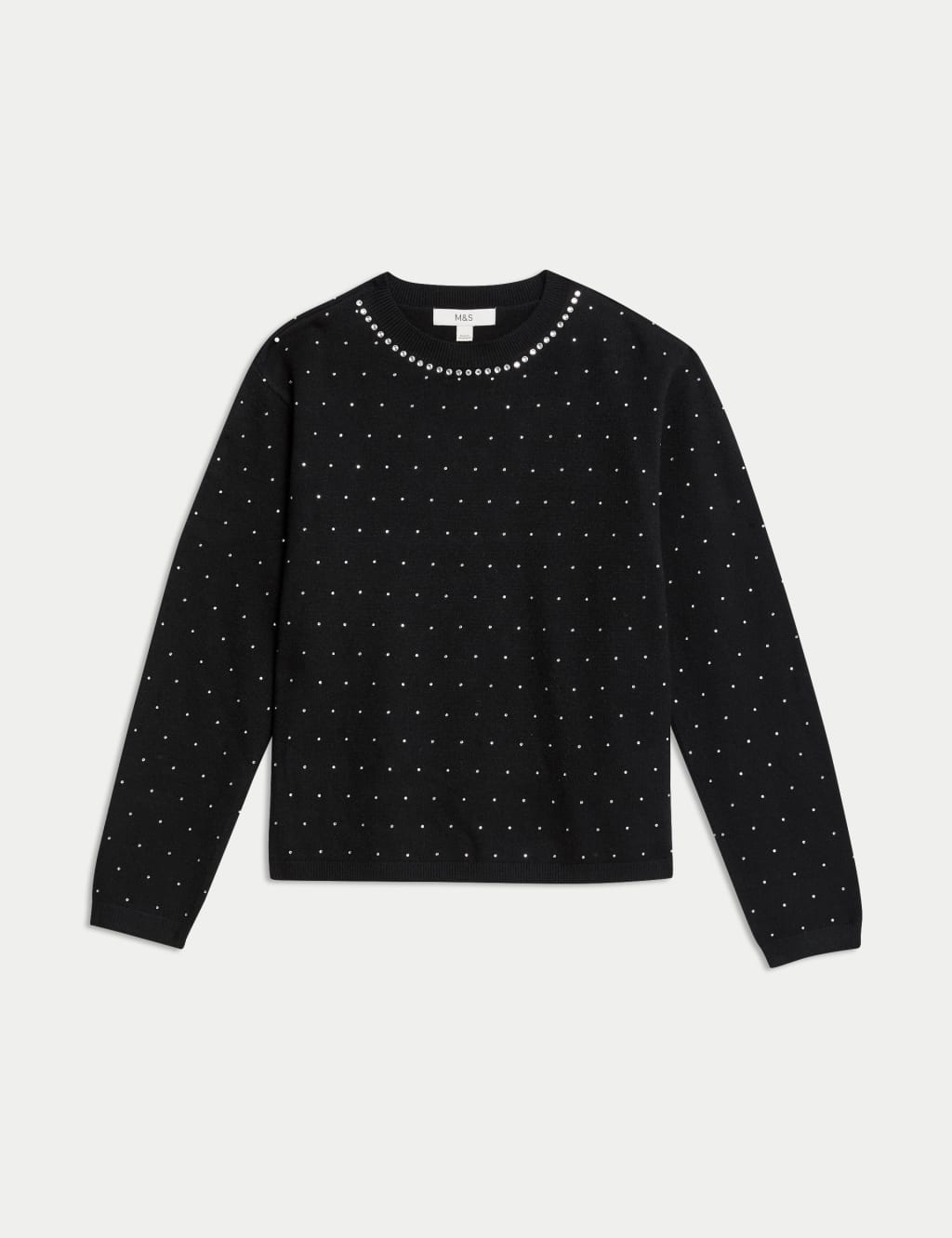 M&s ladies black jumpers outlet