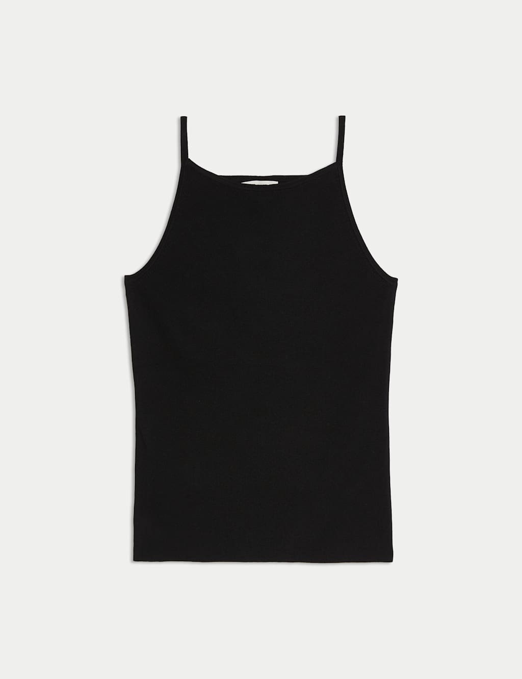 Square Neck Fitted Knitted Vest 2 of 7