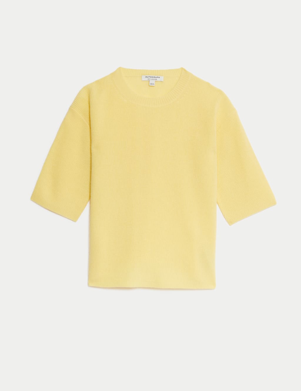 Merino Wool Rich Knitted Top with Cashmere 2 of 6