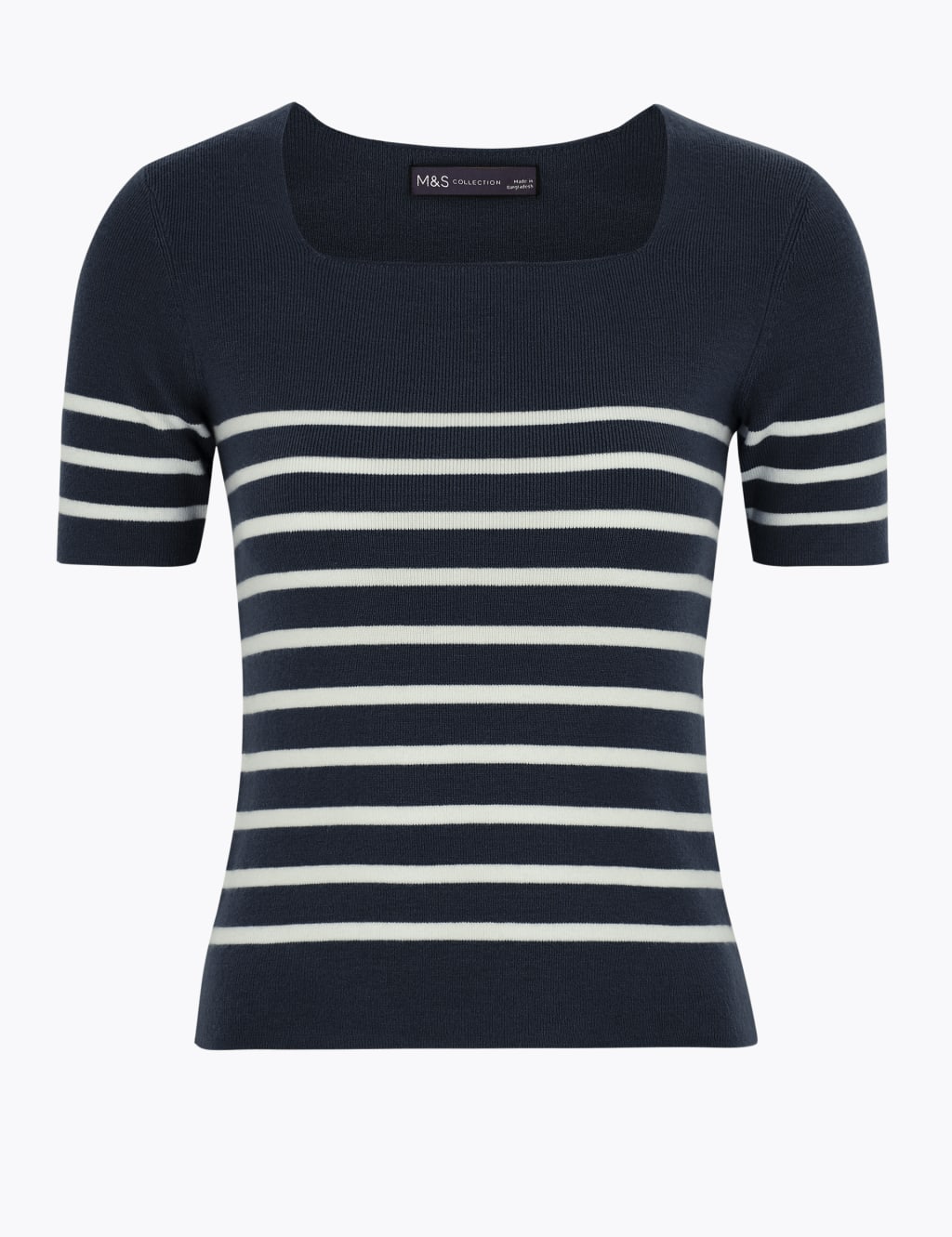 Soft Touch Striped Knitted Top 1 of 1